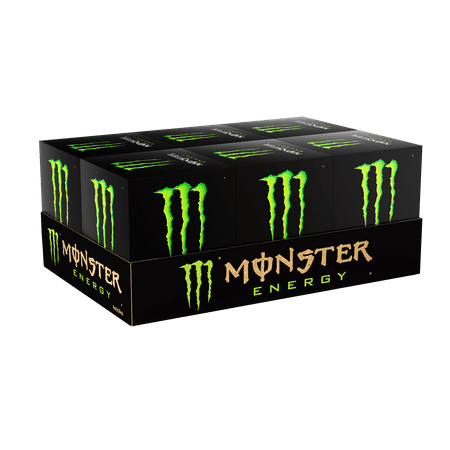 (24 Cans) Monster Energy Drink, Original, 16 Fl (Best Energy Drink For Energy)