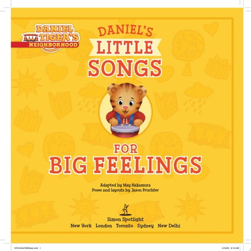 Pre-Owned Daniel's Little Songs for Big Feelings (Daniel Tiger's Neighborhood)