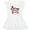 AA-White, variant on Inktastic Love My Bulldogs Football Girls Baby Dress