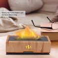 thumbnail image 2 of Humidifier Aroma Diffuser LED Light Timing Low Noise Home Decoration 100‑240V for Room Office Light Wood Grain UK Plug, 2 of 10