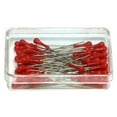 thumbnail image 2 of UNIQUE CREATIV Easy Hold Pins — Red Ball‑Head, 38 mm × 0.6 mm, 60 Pieces, 2 of 5