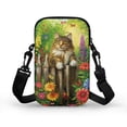thumbnail image 2 of HELLHERO Underarm Shoulder Bag for Unisex Polyester Crossbody Bags with with Shoulder Strap, Galloping Horse in Meadow, 2 of 7