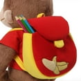 thumbnail image 2 of GUND Curious George Back To School Backpack Stuffed Animal Plush, 16", 2 of 2