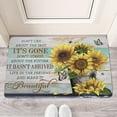 thumbnail image 2 of Sunflower Butterfly Welcome Doormat for Indoor/Outdoor Entrance Sunflower Butterfly Decoration Door Mat Kitchen Door Mat Bedroom Doormat 17x30 Inch, 2 of 6
