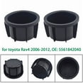 thumbnail image 1 of ALLTIMES 2 Pcs Support de Console ABS Noir pour toyota Rav4 2006-2012, 5561842040, 1 of 8