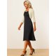 thumbnail image 3 of Semi Sheer Elegan Mangas Largas Bolero Shrug Top para Mujer Albaricoque L, 3 of 4
