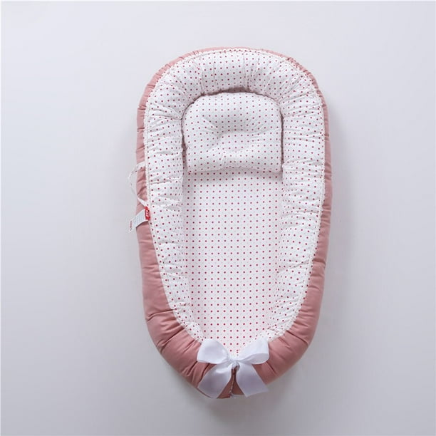 Cunas plegables para bebé recién nacido, cuna con protección contra parachoques, 50x85cm Fivean unisex
