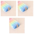 thumbnail image 2 of Advancent Pastillero con 21 compartimentos para caramelos, chicles, joyería, caja para tabletas, para interiores y exteriores, hogar, trabajo, viajes de Type1 NO1 Advancent CBP141311, 2 of 5