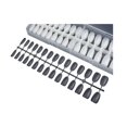 thumbnail image 2 of SmartBy 240Pcs/Set DIY Acrylic Fake Nails Double-sided Frosted Pre-Shape Square Long Nail Extensions Tips Home Salon Women Girls Full Cover Press on Nails Kit, 2 of 7