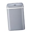 thumbnail image 1 of Contenedor de basura eléctrico sellado con tapa 3 modos impermeable basura automática Gris 15L Sunnimix Cesto de basura, 1 of 8