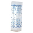 thumbnail image 4 of Cortina corredera estilo campestre, cortina corredera, cortinas, cortina decorativa Azul-100x200cm, 4 of 9