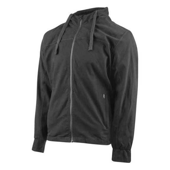 Speed & Strength Go for Broke 2.0 Mens Zip Up Armored Hoody Black XXL