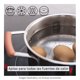 thumbnail image 5 of T-fal Batería de 6 Piezas Opti'Space de Acero Inoxidable Apilable con Tapas de Cristal de Asa Plegable, G720S604, 5 of 7