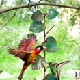 thumbnail image 1 of Leaf Design Hanging Bird Feeder Durable Material Stylish Decor For Feeding Wild Birds Outside, 1 of 5