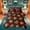 Black Orange, variant on Feelyou Cute Bowknot Football Queen Bedding for Girls, Cartoon Ribbon Star Print Bedding Comforter Set Queen, Pink Reversible, 7pcs