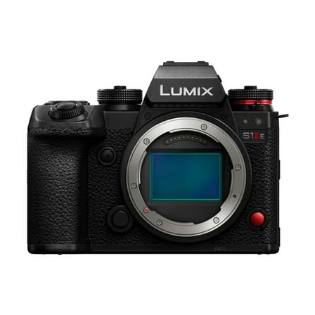 Panasonic Lumix S1 IIE Mirrorless Camera with 24.1MP CMOS Sensor 6K Video 30 fps Burst Shooting and OLED Viewfinder