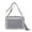 Grey, variant on Fleece Small Crossbody Bag for Women, Sherpa Fuzzy Camera Side Shoulder Purse Handbag with Wide Strap & Tassel