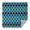 Blue Green Checkered, variant on Red and Black Checkered Pattern Square Tablecloth,Waterproof Square Table Cover,Wipeable Spillproof Washable Table Cover for Home Kitchen Party Decor 42"X42"(107x107cm)