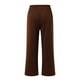 thumbnail image 5 of WILLBEST Pantalones Casuales Elegantes Para Mujer, de Cintura Alta, Holgados, Largos y Con Cordón Para Mayor Comodidad y Estilo En El Uso Diario y Viajes., 5 of 5