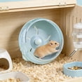 thumbnail image 4 of Silent Hamster Running Wheel Ultra Quiet Exercise Wheel Anti Slip Safe Cage Accessory Smooth Durable Rotation Design, For Hamster Gerbil Small Pets Indoor Cage Exercise And Activity, 4 of 6