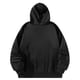 thumbnail image 1 of Sudadera con capucha con cordón Causal Poliéster negro Sudadera cómoda y elegante Tops para M, 1 of 8