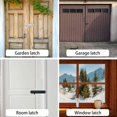 thumbnail image 5 of 2pcs Door Bolt Lock, Stainless Steel Sliding Bolt Lock for Front Door Garden Doors and Windows, 4 Inch, 5 of 5