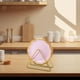 thumbnail image 1 of Juego de platos de cena con estante, plato para servir, utensilios de cocina, platos de residuos, juego de platos de con soporte para acampar, 6 Rosa, 1 of 8