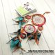 thumbnail image 4 of Atrapasueños Indio 5 Anillos Borla De Plumas Decoración Colgante De Pared Regalo De Cumpleaños Hecho A Mano Atrapasueños De Recuerdo Para Adornos De Dormitorio En Casa seitruly HA023918-00, 4 of 7