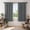 Gray, variant on XUEYU Window Curtains Blackout, Back Tab Curtains 63 Inch, 100% Blackout Curtains Darkening Light Blocking Curtains for Living Room Bedroom Full Light Blocking Curtains 2 Panel Set,W42 x L63, White