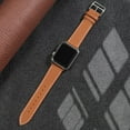 thumbnail image 6 of LEIXIUER 4Pcak Leather Strap for Apple Watch Bands 44mm 45mm 40mm 38mm 42mm 41mm 49mm  Single Tour Bracelet Watchband Correa for Apple Watch Series 8 7 SE Ultra 6 5 4 3 2 1, 6 of 7