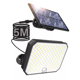 thumbnail image 1 of Lámpara Solar Exterior Pared Con Sensor 288led 3modos+remoto Alta luminosidad-A, 1 of 5