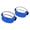 Blue, variant on Reflective Wide Cycling Leg Band Adjustable For Night Comfortable Nonslip