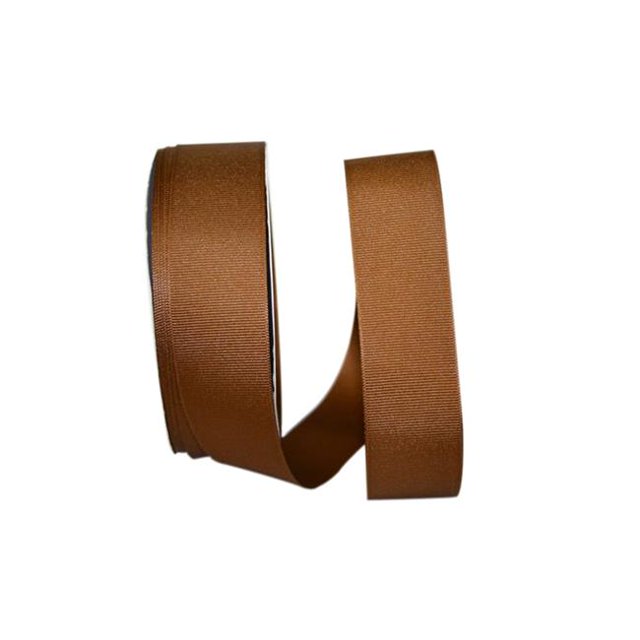 Reliant Ribbon 5200-706-09K 1,5 Po 50 Yards Gros Grain Texture Ruban&44; Brun Clair