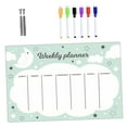 thumbnail image 4 of Toddmomy 1Set Family Weekly Planner Whiteboard for Message Display and To-Do List 11.79X7.86X0.12in, 4 of 8
