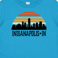 thumbnail image 4 of Inktastic Indianapolis Indiana Skyline Retro Boys or Girls Baby T-Shirt, 4 of 5
