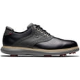 thumbnail image 2 of FootJoy Mens Traditions Golf Shoe 7.5 Wide Black/Black, 2 of 7