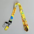 thumbnail image 4 of 2Pcs The Simpsons Cartoon Badge Keychain Lanyard ,ID Badge Holder, Cell Phone and Charms Neck Strap., 4 of 5