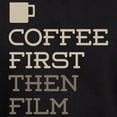 thumbnail image 3 of CafePress - Coffee Then Film Hoodie (Dark) - Pullover Hoodie, Classic, Comfortable Hooded Sweatshirt, 3 of 4