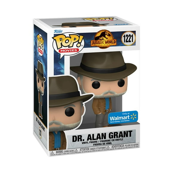 Funko Pop! Movies: Jurassic World Dominion - Dr. Alan Grant Vinyl Figure (Walmart Exclusive)