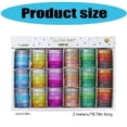 thumbnail image 5 of 18 Box Artists Tape Glittering Washis Tape Hand Account Tape for Scrapbooking, 5 of 9