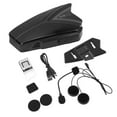 thumbnail image 2 of Helmet Walkie Talkies,Motorcycle Helmet Headset Bluetooth5.0 Helmet Communication System Motorcycle Helmet Intercom Smart Functionality, 2 of 14
