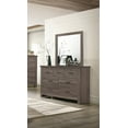 thumbnail image 5 of Transitional Elegant Wooden 4pc Bedroom Set Eastern King Size Bed w Drawers Dresser Mirror Nightstand Bedroom Furniture, 5 of 8