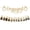 Gold, variant on KatchOn, Pre-Strung Gold and Silver Glitter Engaged Banner - 2 String, 10 Feet, No DIY | Engagement Party Decorations | Banner for Bachelorette Party Decorations, Engagement Decorations