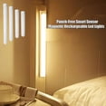 thumbnail image 2 of 4/8Pack Punch-Free Smart Sensor Magnetic Rechargeable Led Lights, Motion Sensor Light Indoor (4pcs Warm light, 10cm), 2 of 7
