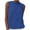 Blue, variant on ZQUUVOU Women's Cotton Linen Tank Summer Casual Crew Neck Sleeveless Tops Blue (XL)