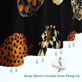thumbnail image 6 of Halloween Patterned Pumpkins (2) Shower Curtain 72"x84" ,Bathroom Decorative Shower Curtains Set with 12 Hooks,Modern Waterproof Washable Shower Curtain, 6 of 6