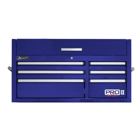 

Homak BL02041062 41 in. Pro 2 6-Drawer Top Chest (Blue)