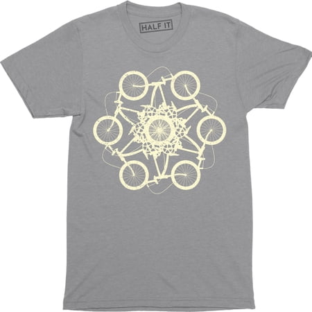 Cycling Fusion - Mountain Bike Gift Cycling biker Cyclist Outdoor Biking T-Shirt price history on PriceWatchPro