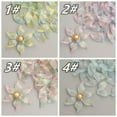 thumbnail image 6 of U8MO 10pcs 14x30mm Flower Petal Shape Crystal Lampwork Glass Loose Pendants Beads lot-9#, 6 of 9
