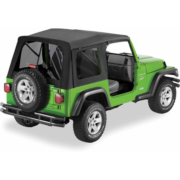 Bestop - 54709-15 - Supertop Classic Squareback Soft Top Fits select: 1997-2006 JEEP WRANGLER / TJ